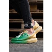 CH254 - CBT Pittura Erkek Ayakkabı 428 YESIL / SARI