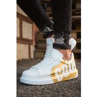 CH254 - CBT Pittura Erkek Ayakkabı 429 BEYAZ / SARI COOL