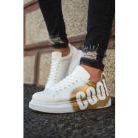 CH254 - CBT Pittura Erkek Ayakkabı 429 BEYAZ / SARI COOL