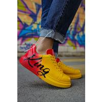 CH254 - CBT Pittura Erkek Ayakkabı 431 SARI / TURUNCU KING