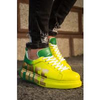 CH254 - CBT Pittura Erkek Ayakkabı 432 SARI / YESIL FREE