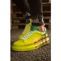 CH254 - CBT Pittura Erkek Ayakkabı 432 SARI / YESIL FREE