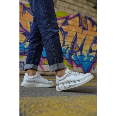 CH254 - CBT Pittura Erkek Ayakkabı 434 BEYAZ / GÜMÜS COOL