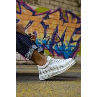 CH254 - CBT Pittura Erkek Ayakkabı 434 BEYAZ / GÜMÜS COOL