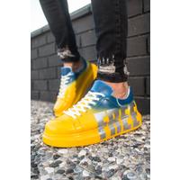 CH254 - CBT Pittura Erkek Ayakkabı 435 SARI / MAVI FREE