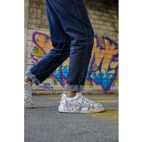 CH254 - CBT Pittura Erkek Ayakkabı 462 MAVI / KIRMIZI SPLUSH