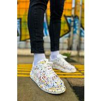 CH254 - CBT Pittura Erkek Ayakkabı 470 SARI / KIRMIZI / MAVI