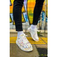 CH254 - CBT Pittura Erkek Ayakkabı 470 SARI / KIRMIZI / MAVI