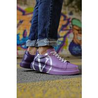 CH254 - CBT Pittura Erkek Ayakkabı 490 MOR/ KOYU MOR V