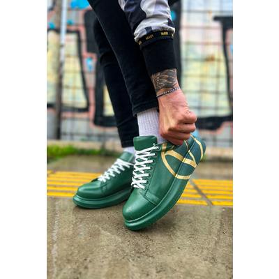 CH254 - CBT Pittura Erkek Ayakkabı 491 YESIL / KOYU YESIL V
