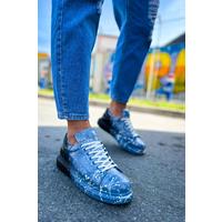 CH254 - CBT Pittura Erkek Ayakkabı 531 GRI / SIYAH SPLUSH