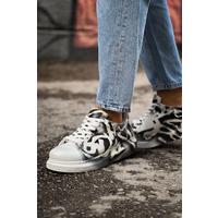 CH254 - CBT Pittura Erkek Ayakkabı 533 SIYAH / BEYAZ KARARTMA