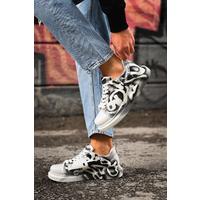 CH254 - CBT Pittura Erkek Ayakkabı 533 SIYAH / BEYAZ KARARTMA