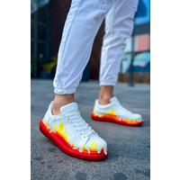 CH254 - CBT Pittura Erkek Ayakkabı 535 KIRMIZI ALEV