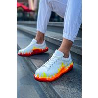 CH254 - CBT Pittura Erkek Ayakkabı 535 KIRMIZI ALEV