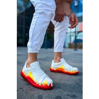 CH254 - CBT Pittura Erkek Ayakkabı 535 KIRMIZI ALEV