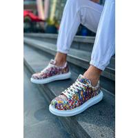 CH254 - CBT Pittura Erkek Ayakkabı 537 CRAZY SPLUSH BEYAZ