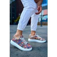 CH254 - CBT Pittura Erkek Ayakkabı 537 CRAZY SPLUSH BEYAZ