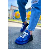 CH254 - CBT Pittura Erkek Ayakkabı 545 MAVI SIYAH SPLUSH