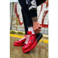 CH254 - CBT Pittura Erkek Ayakkabı 547 KIRMIZI SIYAH SPLUSH