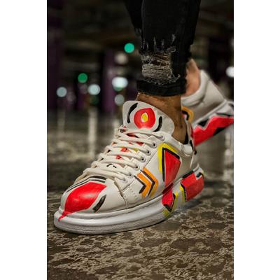 CH254 CBT Pittura Erkek Ayakkabı 406 KBL SARI / TURUNCU