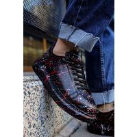 CH254 - CST Pittura Erkek Ayakkabı 471 BEYAZ / KIRMIZI SPLUSH