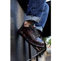 CH254 - CST Pittura Erkek Ayakkabı 471 BEYAZ / KIRMIZI SPLUSH