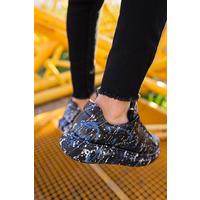 CH254 - CST Pittura Erkek Ayakkabı 474 BEYAZ / MAVI SPLUSH