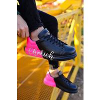 CH254 - CST Pittura Erkek Ayakkabı 477 SIYAH / PEMBE  CHEKICH