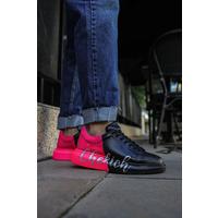 CH254 - CST Pittura Erkek Ayakkabı 477 SIYAH / PEMBE  CHEKICH