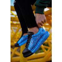 CH254 - CST Pittura Erkek Ayakkabı 478 MAVI / SIYAH  PÜSKÜRTME