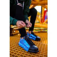 CH254 - CST Pittura Erkek Ayakkabı 478 MAVI / SIYAH  PÜSKÜRTME