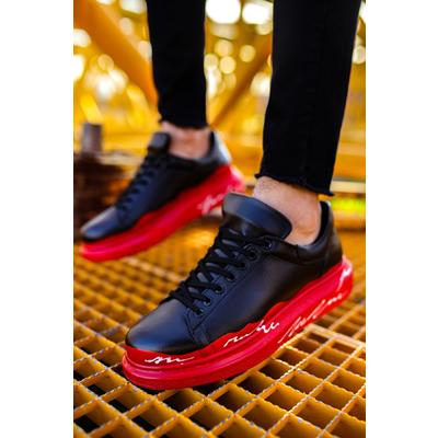 CH254 - CST Pittura Erkek Ayakkabı 479 KIRMIZI / BEYAZ TABAN