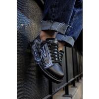 CH254 - CST Pittura Erkek Ayakkabı 480  MAVI / BEYAZ GRAFITI