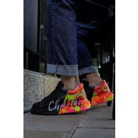 CH254 - CST Pittura Erkek Ayakkabı 481 SIYAH / SARI CHEKICH