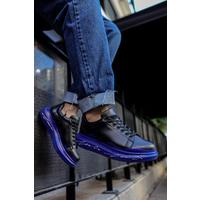 CH254 - CST Pittura Erkek Ayakkabı 483 MAVI / BEYAZ TABAN