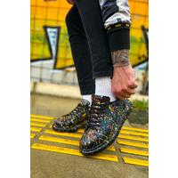 CH254 - CST Pittura Erkek Ayakkabı 498 SARI / MAVI / KIRMIZI SPLUSH