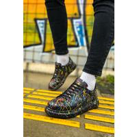 CH254 - CST Pittura Erkek Ayakkabı 498 SARI / MAVI / KIRMIZI SPLUSH