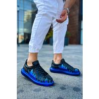 CH254 - CST Pittura Erkek Ayakkabı 534 MAVI ALEV