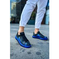 CH254 - CST Pittura Erkek Ayakkabı 534 MAVI ALEV