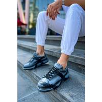 CH254 - CST Pittura Erkek Ayakkabı 551 GRI SIYAH X