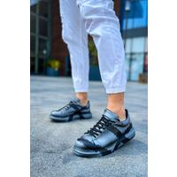 CH254 - CST Pittura Erkek Ayakkabı 551 GRI SIYAH X