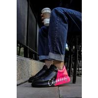 CH254 CST Pittura ерлер аяқ киімі 477 ҚАРА / ҚЫЗҒЫЗ ЧЕКИЧ