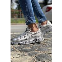 CH255 BT Erkek Ayakkabı 312 SIYAH ÇIN YAZILI