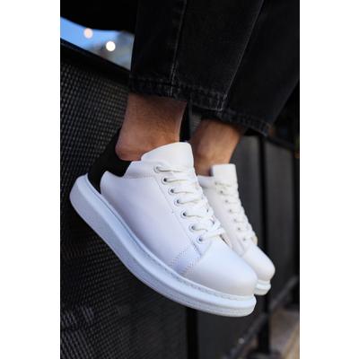 CH256 - CBT Estrella Erkek Ayakkabı BEYAZ/SIYAH