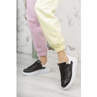 CH256 CBT Estrella Kadın Ayakkabı SIYAH/BEYAZ