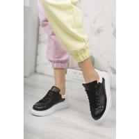 CH256 CBT Estrella Kadın Ayakkabı SIYAH/BEYAZ