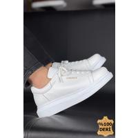 CH257 - DBT Estrella Deri Erkek Ayakkabı BEYAZ