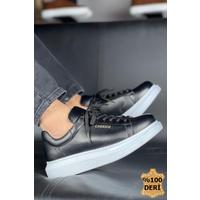 CH257 - DBT Estrella Deri Erkek Ayakkabı SIYAH