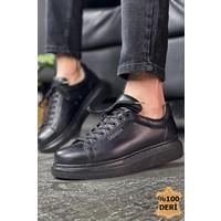 CH257 - DST Estrella Deri Erkek Ayakkabı SIYAH